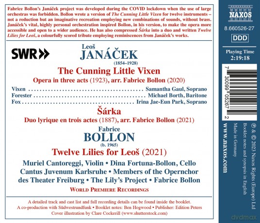 Borth/Gaul/Park/Bollon/Cantus Juvenum Karlsruhe: The Cunning Little Vixen [CD]