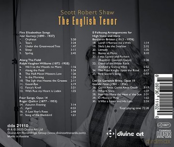 Shaw/Podgayskaya/Vries/Drakett/+: The English Tenor [CD]