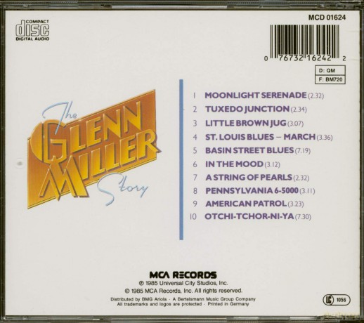 O.S.T.: The Glenn Miller Story [CD]