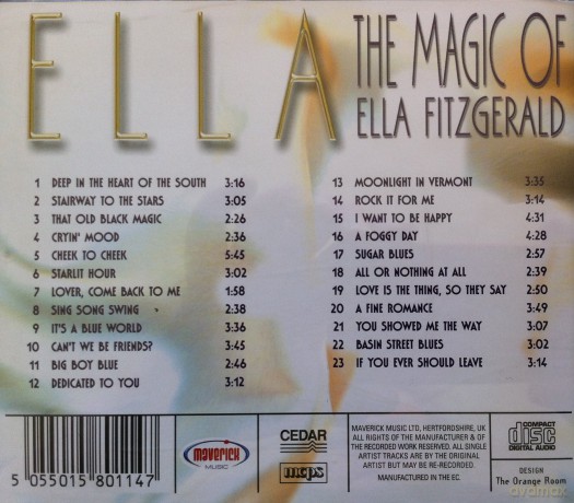Ella Fitzgerald: The Magic Of Ella Fitzgerald [CD]