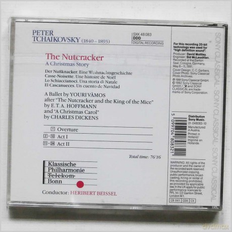 The Nutcracker - A Christmas Story [CD]