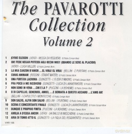 Luciano Pavarotti: The Pavarotti Collection Volume 2 [CD]