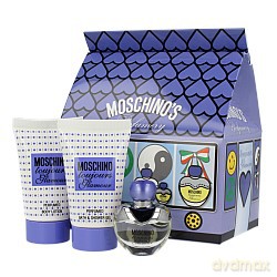 Moschino Toujours Glamour Zestaw - Woda Toaletowa 5ml Bez Sprayu + Balsam Do Ciała 25ml + Żel Pod Prysznic 25ml [3xKOSMETYKI]