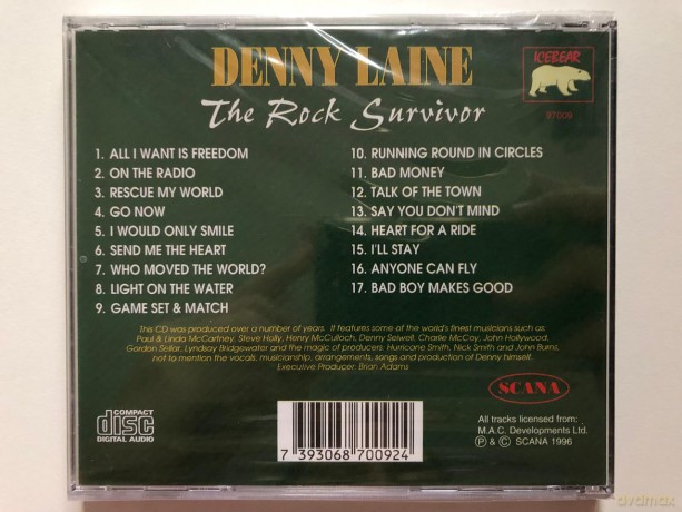 Denny Laine: The Rock Survivior [CD]
