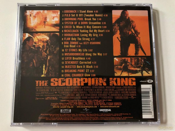 The Scorpion King - soundtrack [CD]