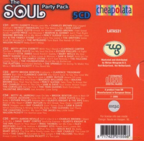 The Soul Party Pack [5CD]