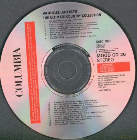 The Ultimate Country Collection [CD]