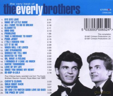 The Everly Brothers: The Very Best Of The Everly Brothers [CD]