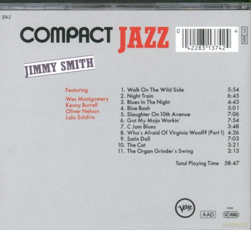 Jimmy Smith: The Wild Side [CD]