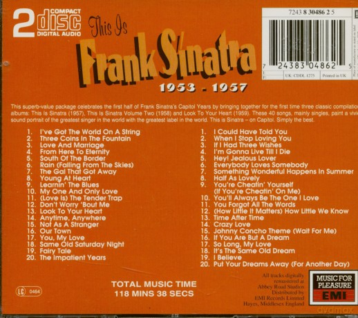 Frank Sinatra: This Is Frank Sinatra 1953 [CD]