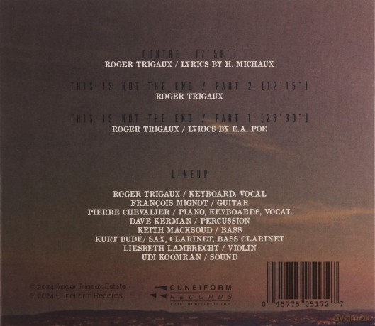Present: This Is Not The End [CD]