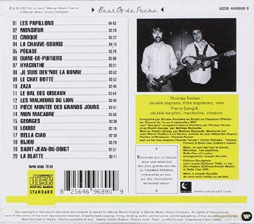Thomas Fersen: Thomas Fersen Gratte Moi La Puce-Best Of De Poche [CD]