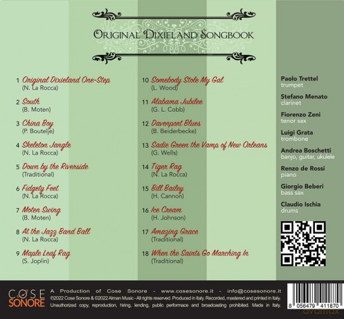 Tiger Dixie Band - Original Dixieland Songbook [CD]