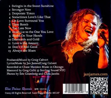 Jan James: Time Bomb [CD]