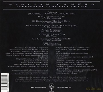 Kirlian Camera: Todesengel-The Fall Of Life [CD]