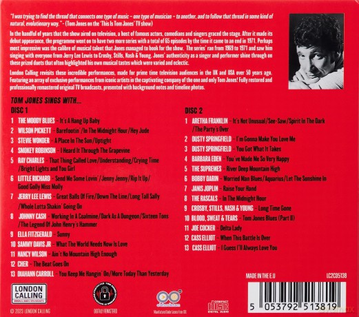 Tom Jones: Tom Jones - Live Duets (2) [CD]