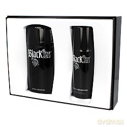 Paco Rabanne Black Xs Zestaw - Woda Toaletowa 100ml Spray + Dezodorant 150ml Spray [PERFUMY]