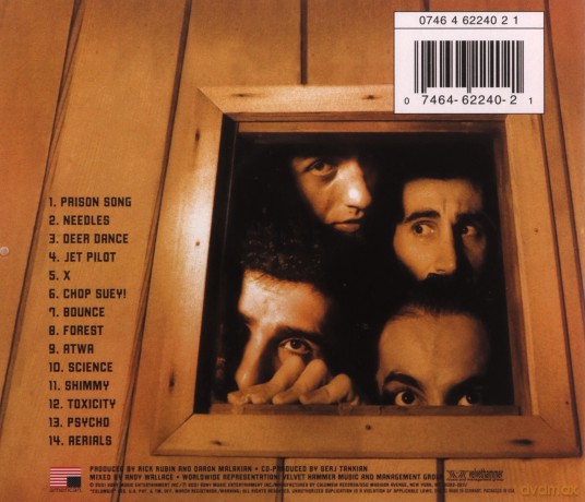 System Of A Down: Toxicity [CD]