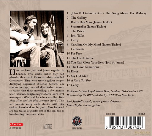 Joni Mitchell: Toyal Albe [CD]