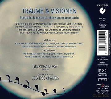 Mirow Sebastian And Les Escapades: TrUme Und Visionen [CD]