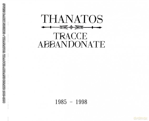 Thanatos: Tracce Abbandonate [CD]