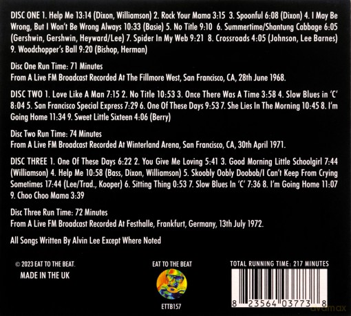 Ten Years After: Transmissi [3CD]