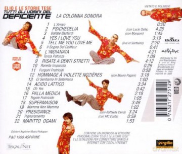 Elio E Le Storie Tese: Tutti Gli Uomini Del Deficente - soundtrack [CD]