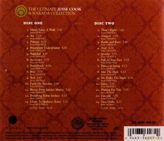 Jesse Cook: Ultimate Jesse Cook, The [2CD]