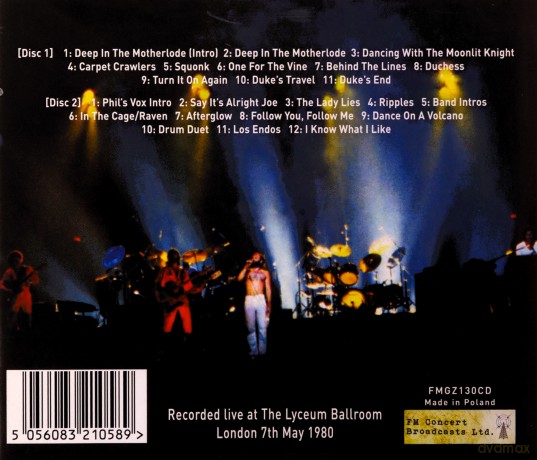 Genesis: Ultimate Lyceum. 1980 [CD]