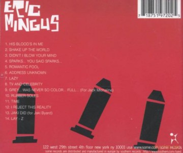 Eric Mingus: Um...er...uh... [CD]