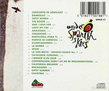 Under Spanish Skies [CD]