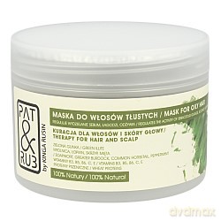 Pat&Rub By Kinga Rusin Linia Łagodność Blask Wzmocnienie Maska Do Włosów Tłustych 225ml [KOSMETYKI]