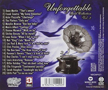 Unforgettable Gold Collection Volume 2 [CD]