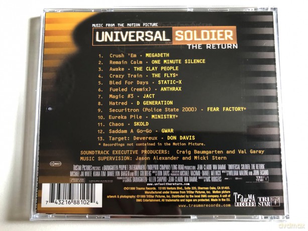 Universal Soldier: The Return Music From S.T. [CD]