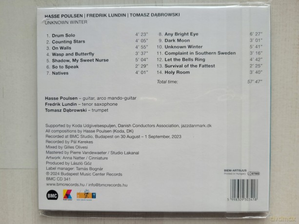 Unknown Winter [CD]