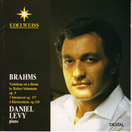 Daniel Levy: Variations On A Theme By R. Schumann Op. 9 3 Intermezzi Op. 117 6 Klavierst [CD]