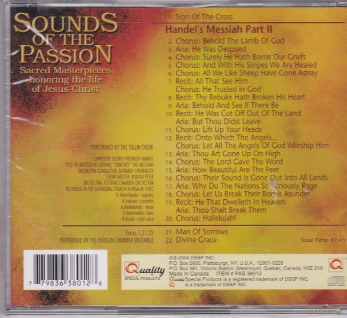 Various - Sounds of the Passion [CD]
