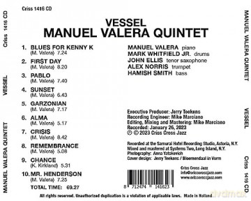 Manuel Valera: Vessel [CD]