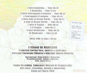 I Viaggi Di Madeleine: Viaggi Di Madeleine (I) - I Viaggi Di Madeleine [CD]