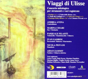 Nicola Piovani: Viaggi Di Ulisse [CD]