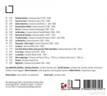 Villanelle, Balletti Et Altre Musiche Di Varia Sorte [CD]
