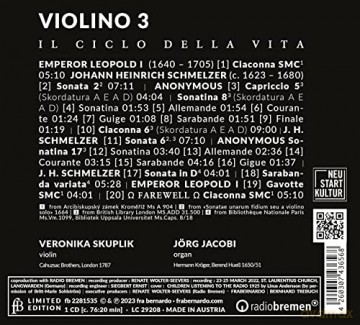 Violino 3-Il Ciclo Della Vita [CD]