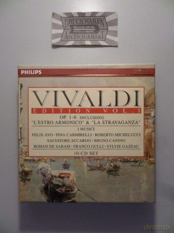 I Musici: Vivaldi Edition vol.1: op.1-6 [10CD]