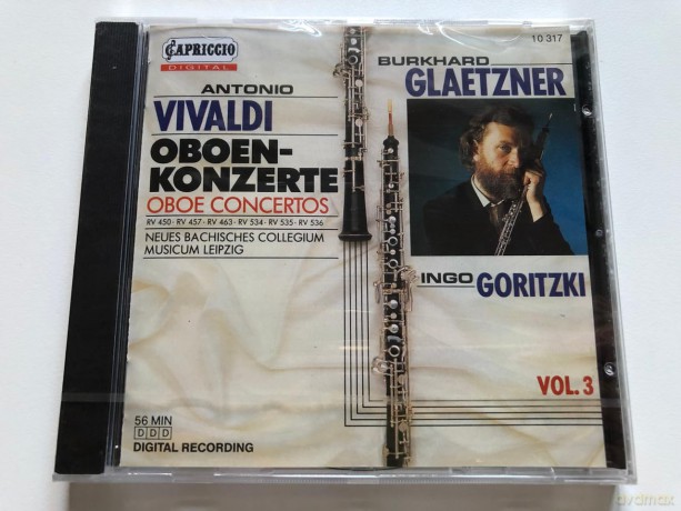 Antonio Vivaldi: Vivaldi: Oboe Concertos, Vol. 3 [CD]