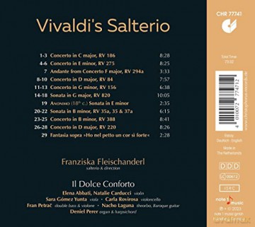 Fleischanderl Franziska - Il Dolce Conforto: Vivaldis Salterio [CD]