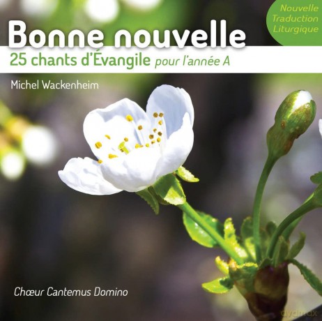 Wackenheim Michel Choeur Cantemus Domino - Bonne Nouvelle - 25 Chants D'Evangile Pour L'Annee A [CD]
