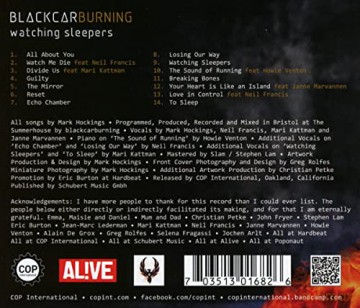 Blackcarburning: Watching Sleepers [CD]