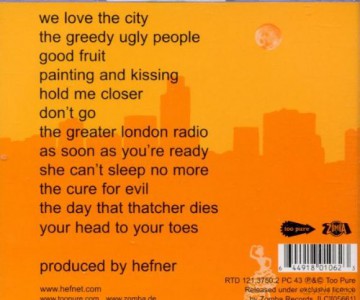 Hefner: We Love the City [CD]