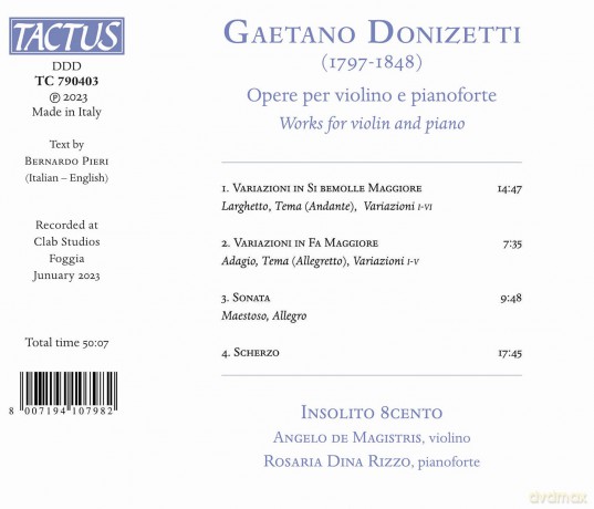 Werke FüR Violine Und Klavier [CD]
