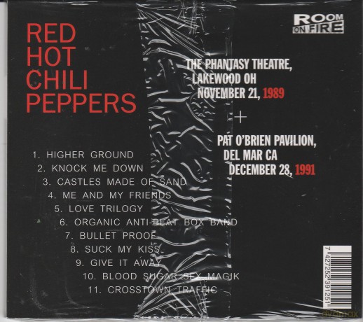 Red Hot Chili Peppers: Westwood One Fm: The Phantasy Theatre November 21,1989 + Pat [CD]